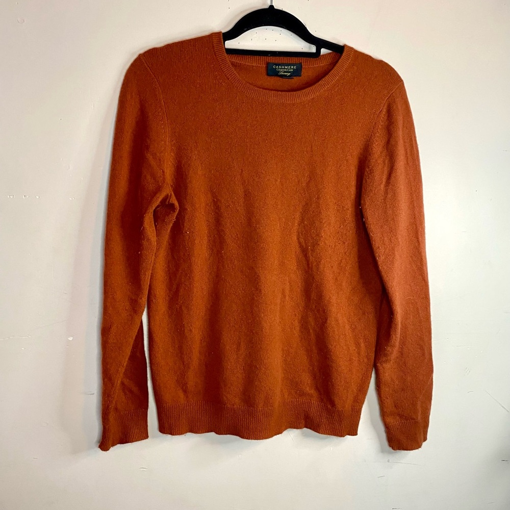 CHARTER CLUB LUXURY Cashmere Sweater SMALL